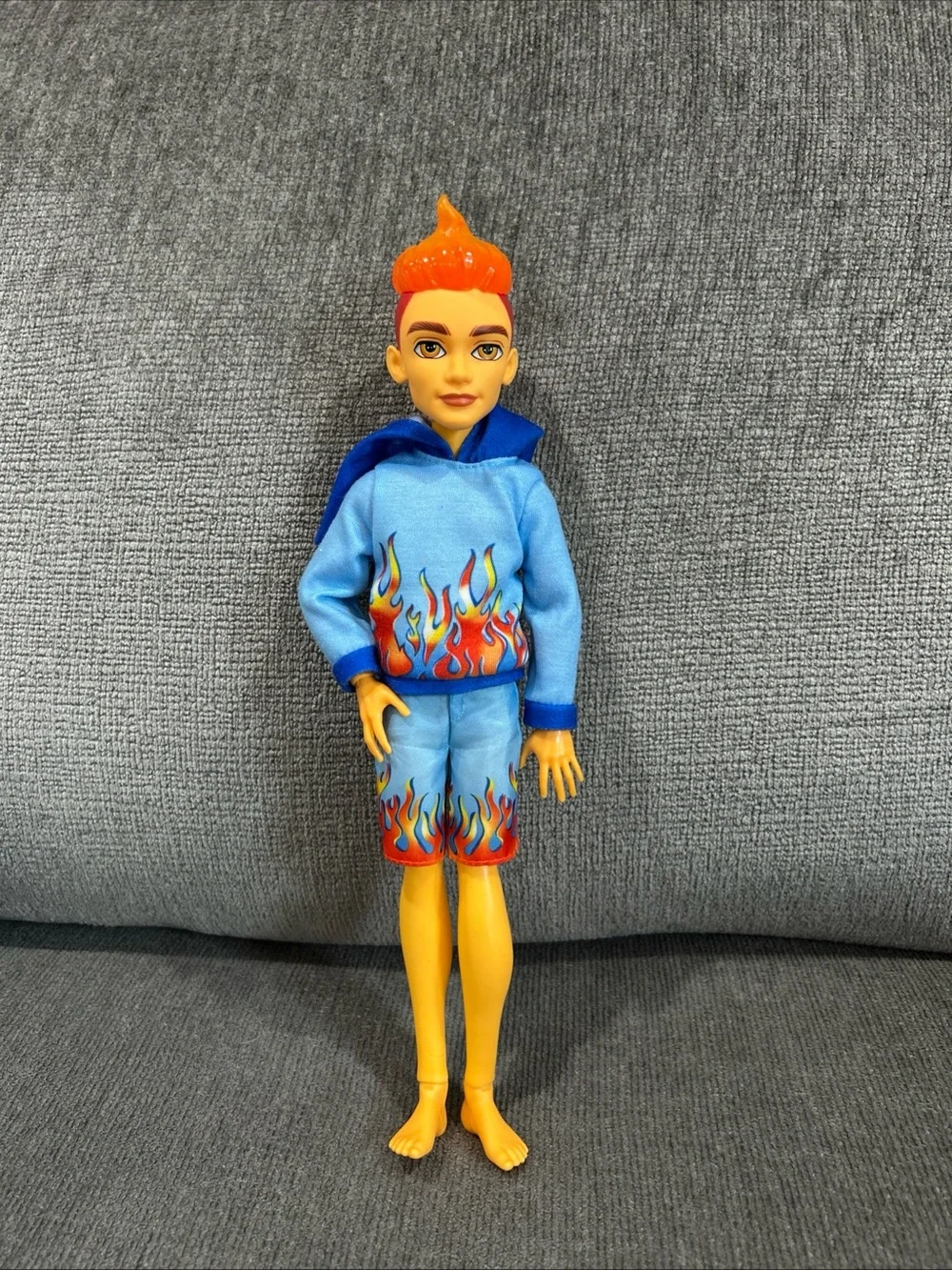 Heath Burns Monster High Scare-adise Island  Doll with Flame Hoodie